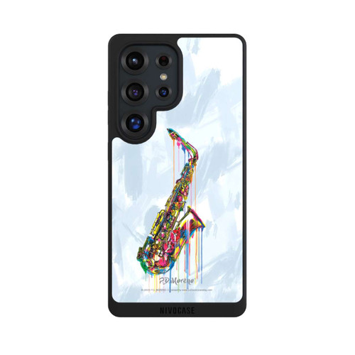 Samsung Galaxy S25 Ultra NIVOpure Saxophone Art By P.D. Moreno