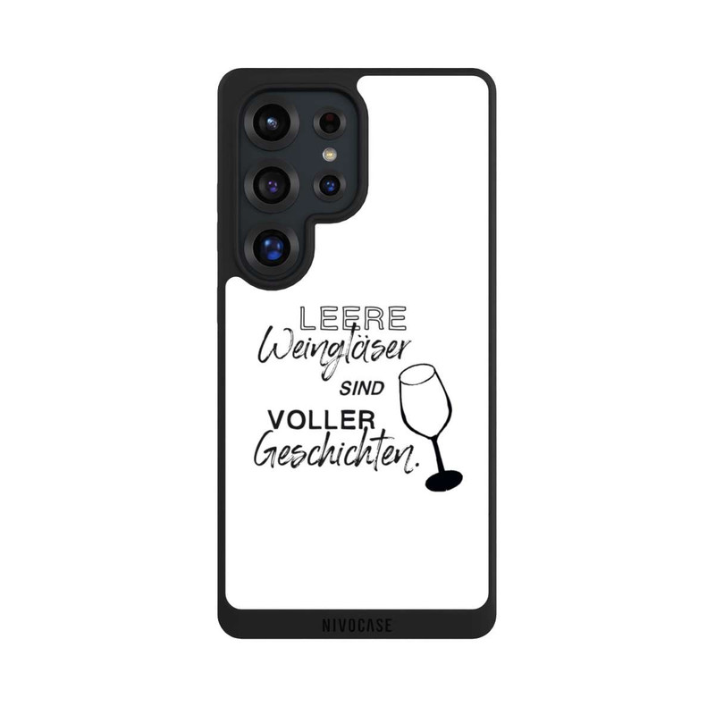 Galaxy S25 Ultra NIVOpure Leere Weingläser