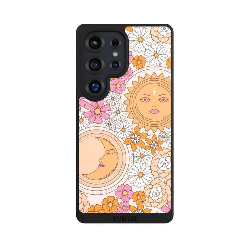 Galaxy S25 Ultra NIVOpure Mond-Sonne-Blumen