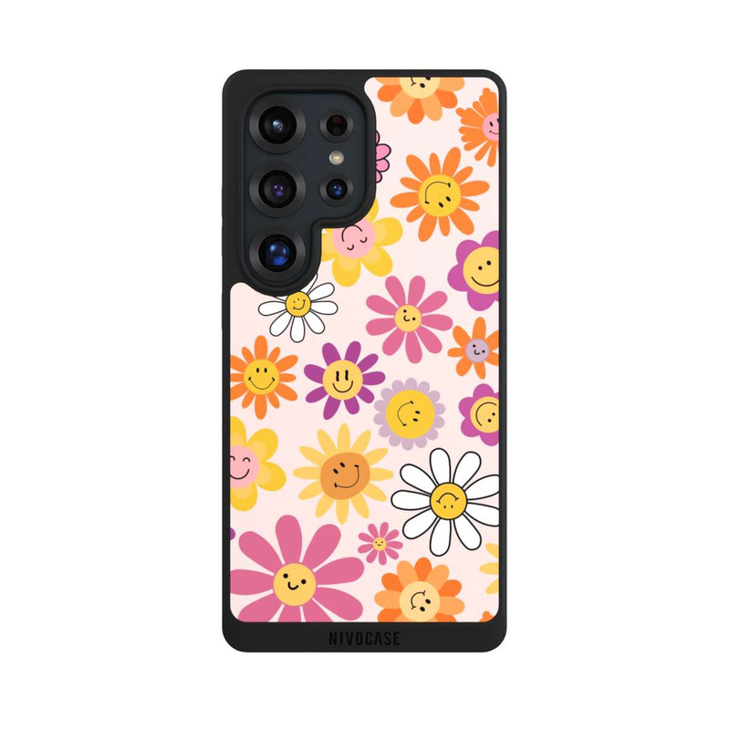 Galaxy S25 Ultra NIVOpure Smiles Pink Flowers