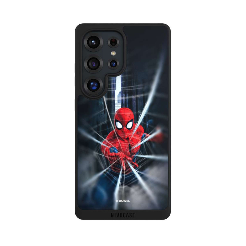 Galaxy S25 Ultra NIVOpure Spider-Man Webs In Action