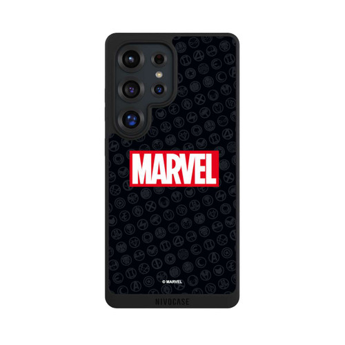 Samsung Galaxy S25 Ultra NIVOpure Marvel Logo Black Red 