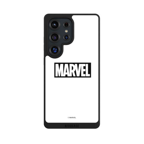Samsung Galaxy S25 Ultra NIVOpure Marvel Logo White
