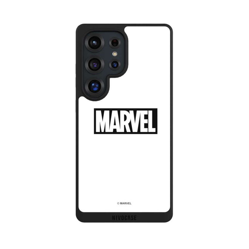 Galaxy S25 Ultra NIVOpure Marvel Logo White