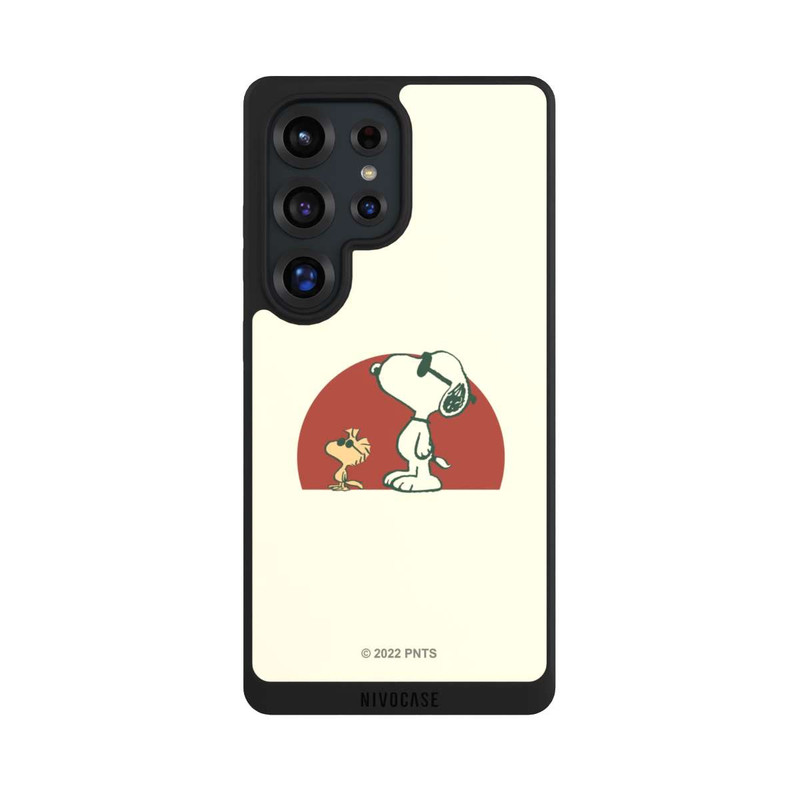 Galaxy S25 Ultra NIVOpure Snoopy Woodstock weit draußen