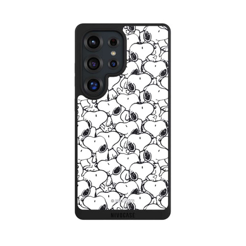 Samsung Galaxy S25 Ultra NIVOpure Snoopy Pattern Black And White