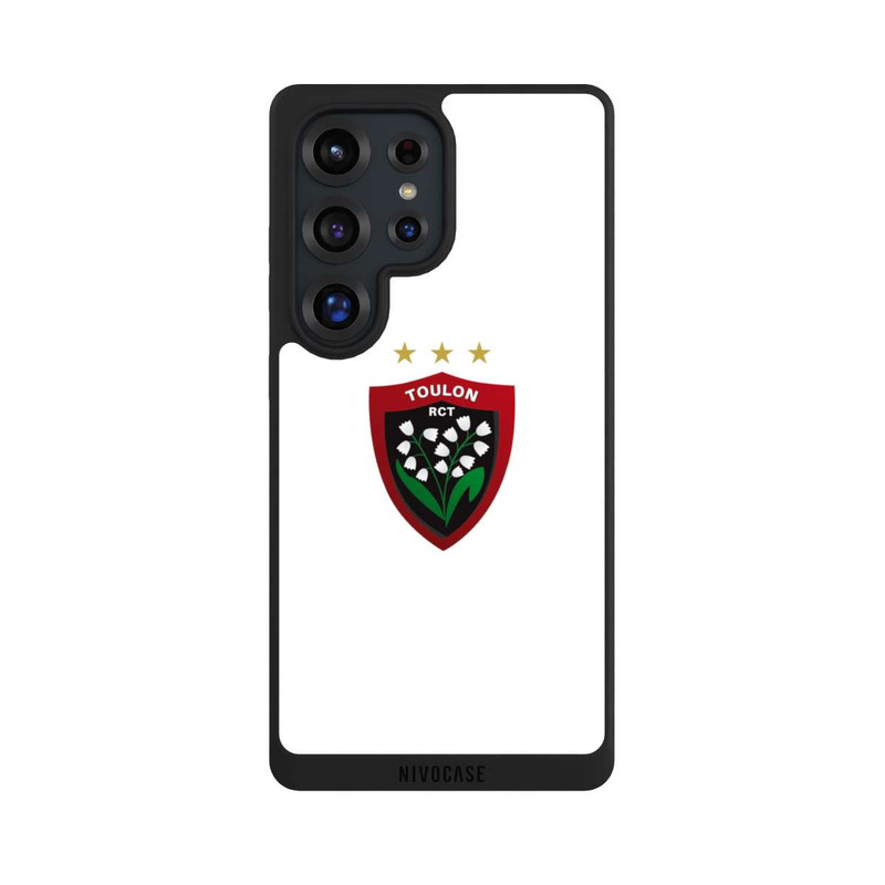 Galaxy S25 Ultra NIVOpure Logo RC Toulonnais Blanc
