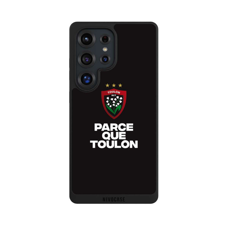 Galaxy S25 Ultra NIVOpure Parce Que Toulon Noir