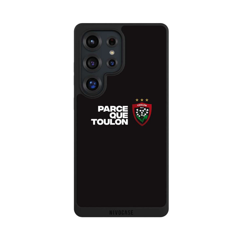 Galaxy S25 Ultra NIVOpure RC Toulonnais PQT Noir
