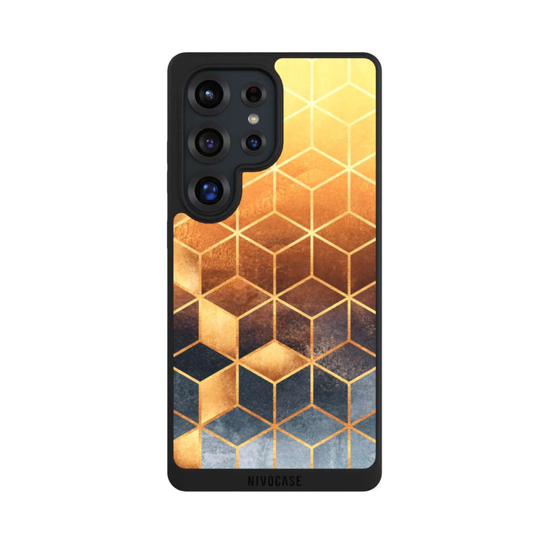 Galaxy S25 Ultra NIVOpure Cubes Dorés