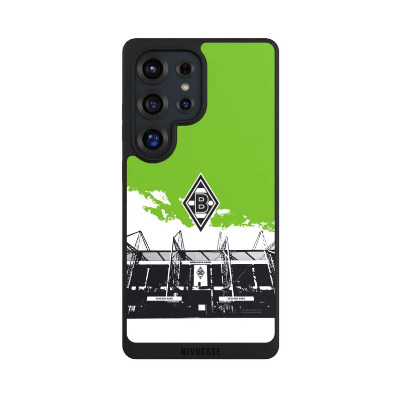 Galaxy S25 Ultra NIVOpure Borussia-Park Schwarz Weiß Grün