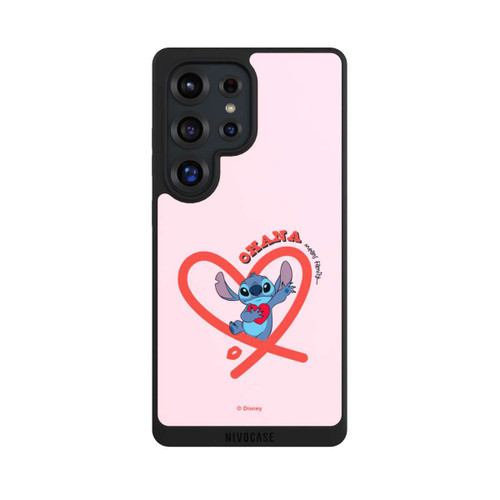 Samsung Galaxy S25 Ultra NIVOpure Stitch Ohana Pink Heart
