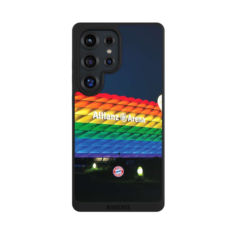 Galaxy S25 Ultra NIVOpure Allianz Arena Rainbow