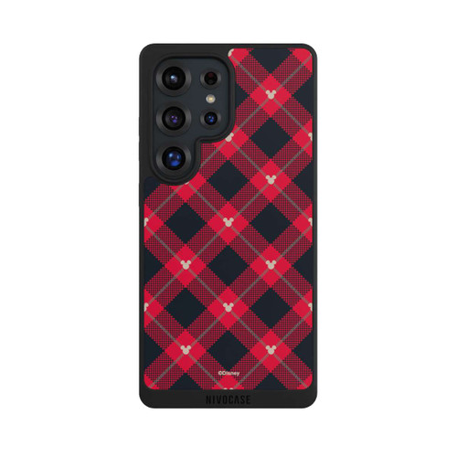 Samsung Galaxy S25 Ultra NIVOpure Mickey Weihnachtsmuster Rot