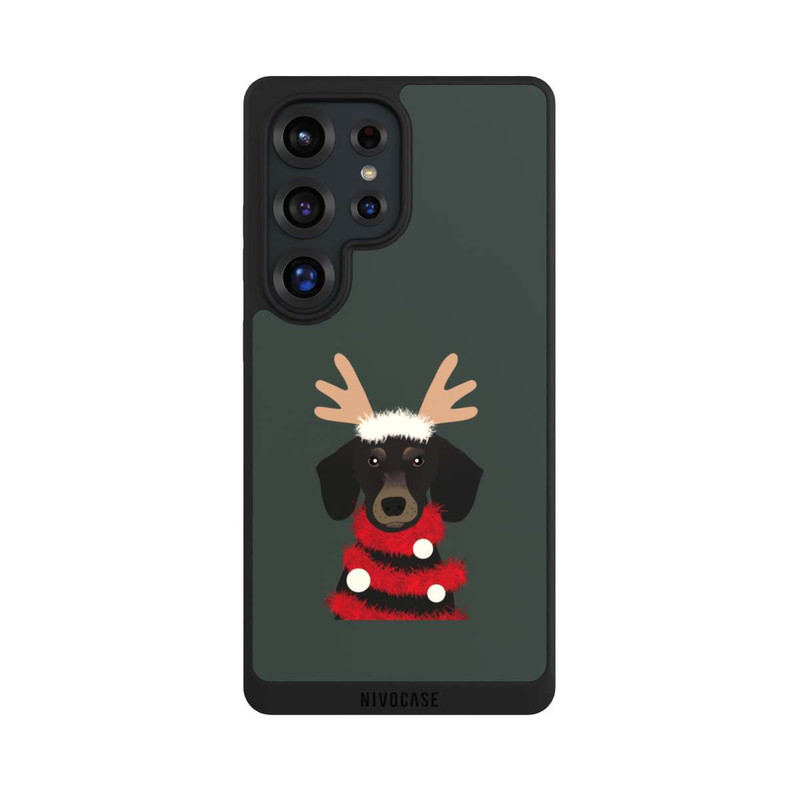 Galaxy S25 Ultra NIVOpure teckel de Noël