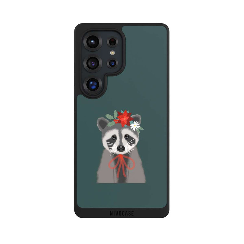 Galaxy S25 Ultra NIVOpure raton laveur de Noël
