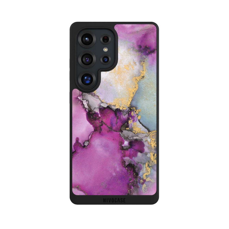 Galaxy S25 Ultra NIVOpure Alcohol Ink Art Pink
