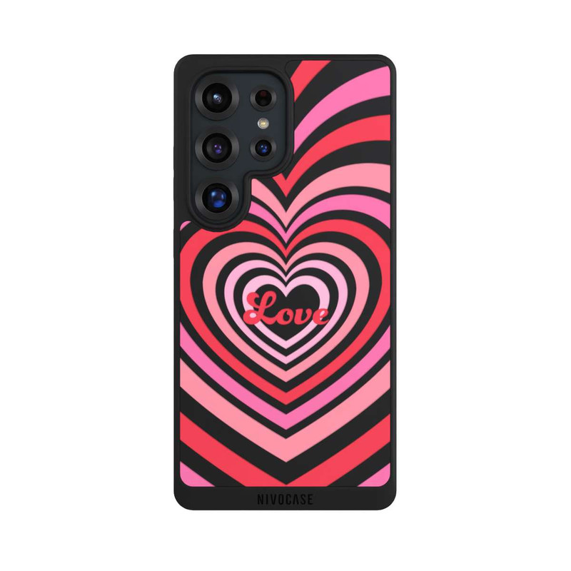 Galaxy S25 Ultra NIVOpure Amour, nuances rouges