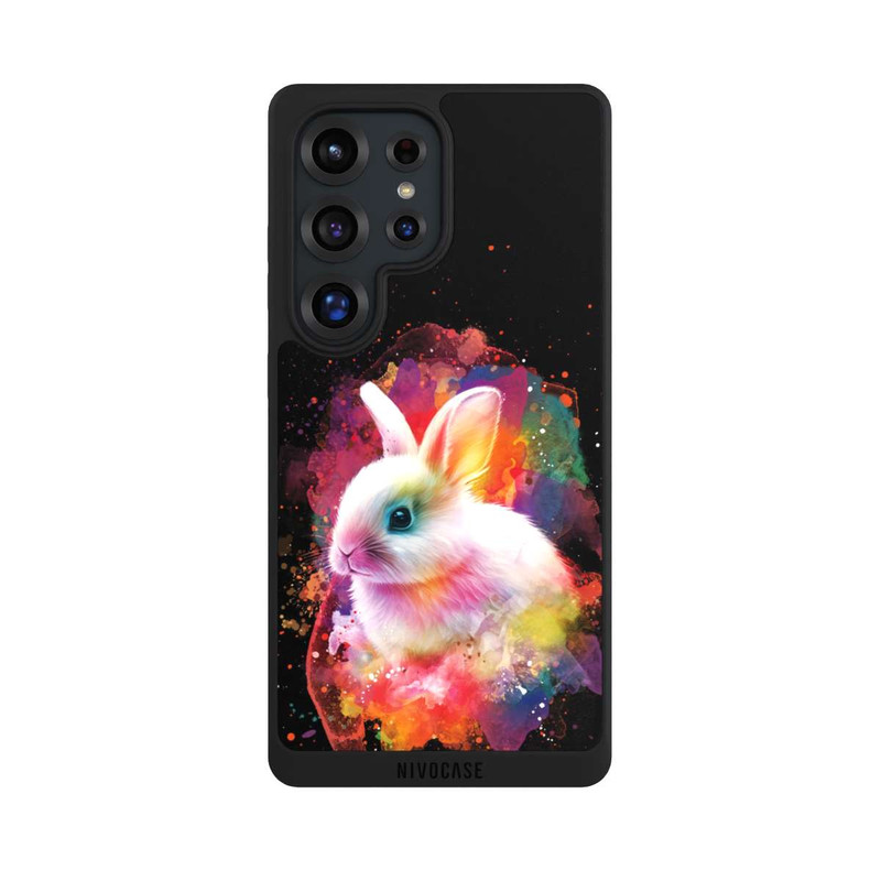 Galaxy S25 Ultra NIVOpure Happy Rabbit Black