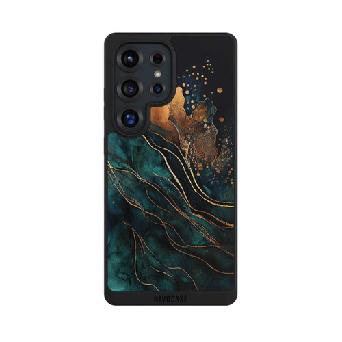 Samsung Galaxy S25 Ultra NIVOpure Gold und Grün