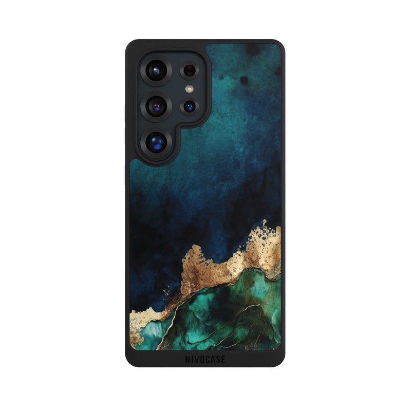 Galaxy S25 Ultra NIVOpure Petrol Blue Gold