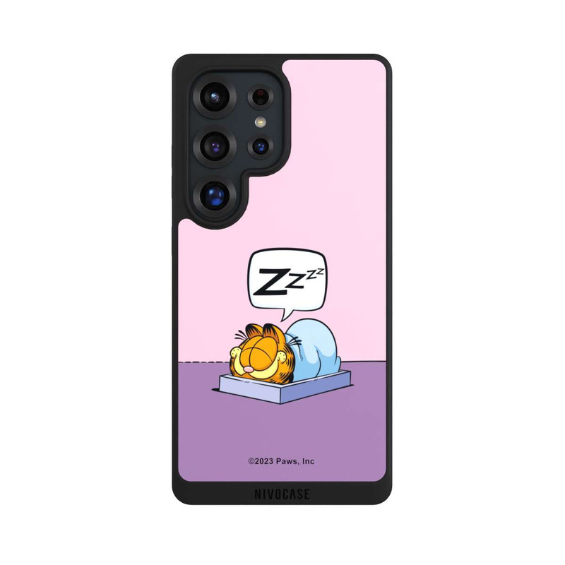 Galaxy S25 Ultra NIVOpure Garfield Nap Attack Pink 