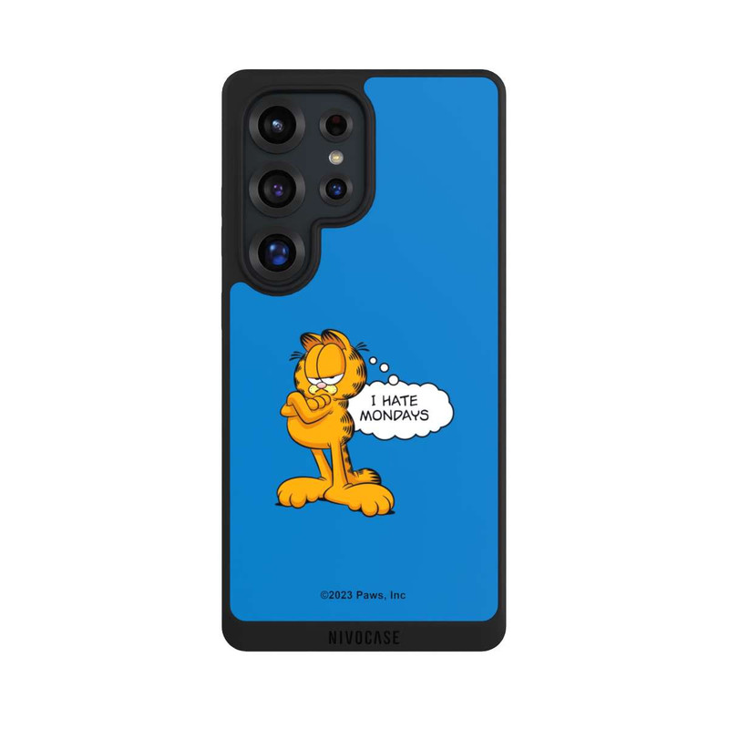 Galaxy S25 Ultra NIVOpure Garfield Je déteste les lundis Bleu