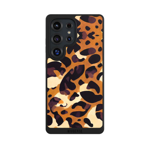 Samsung Galaxy S25 Ultra NIVOpure motif lion marron clair