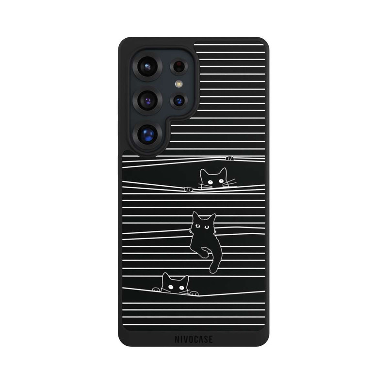Galaxy S25 Ultra NIVOpure Cats Peeping