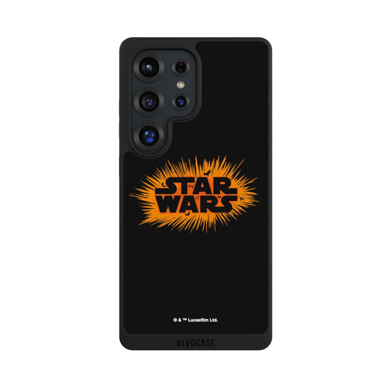 Galaxy S25 Ultra NIVOpure Star Wars Logo Orange Halloween Explosion