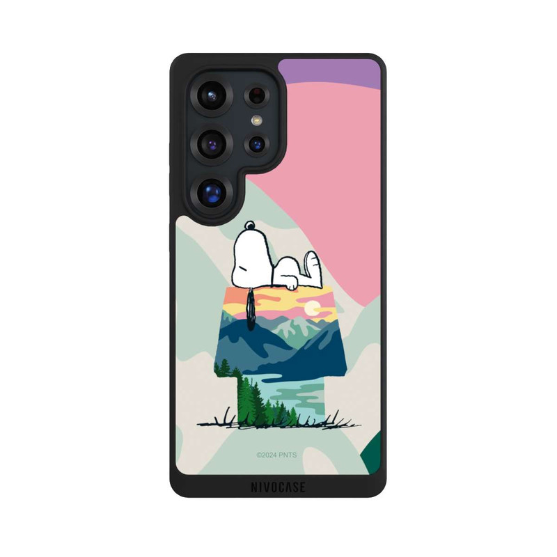 Galaxy S25 Ultra NIVOpure Snoopy à l'extérieur