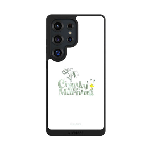 Samsung Galaxy S25 Ultra NIVOpure Snoopy Cranky in the Morning