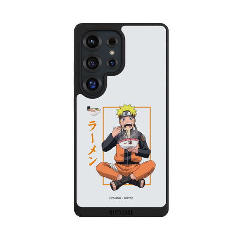 Samsung Galaxy S25 Ultra NIVOpure Naruto Nudelsuppe Grauer Hintergrund