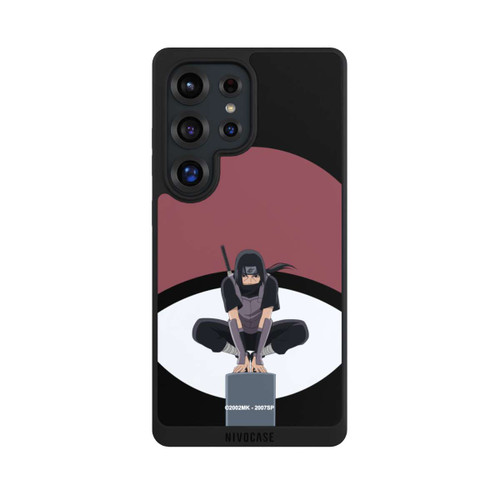 Samsung Galaxy S25 Ultra NIVOpure Itachi Uchiha Symbol schwarz