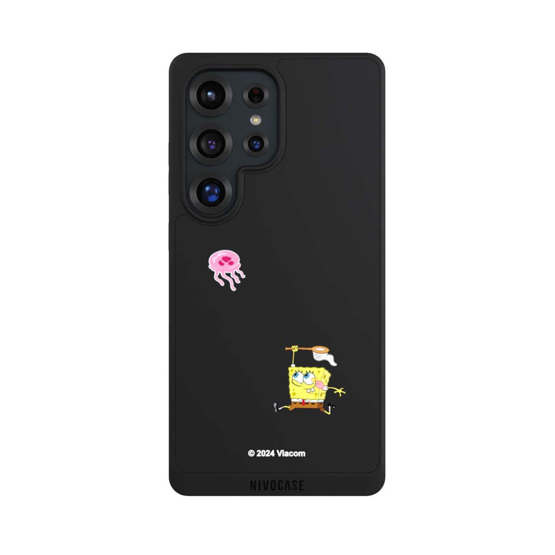 Galaxy S25 Ultra NIVOpure Spongebob jagt Quallen
