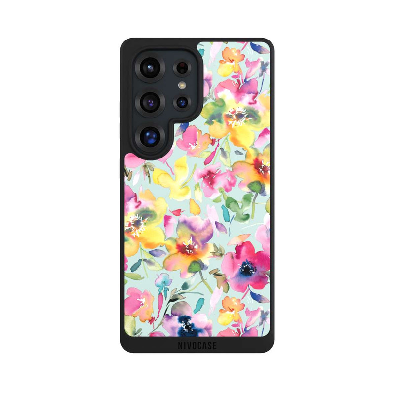 Galaxy S25 Ultra NIVOpure Artistic Summer Psychedelic Floral