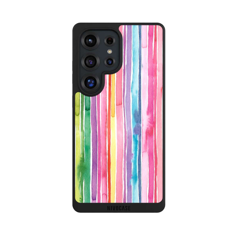 Galaxy S25 Ultra NIVOpure Camouflage Regenbogenstreifen