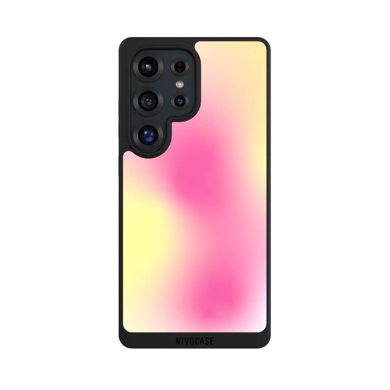 Galaxy S25 Ultra NIVOpure Aura Gelb Pink