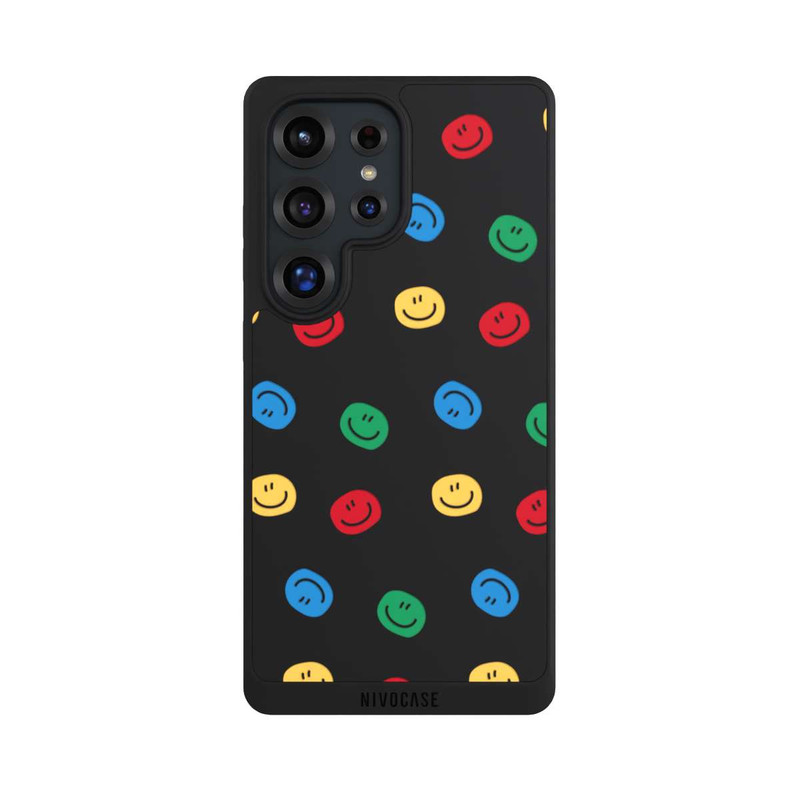 Galaxy S25 Ultra NIVOpure Smile Motif coloré