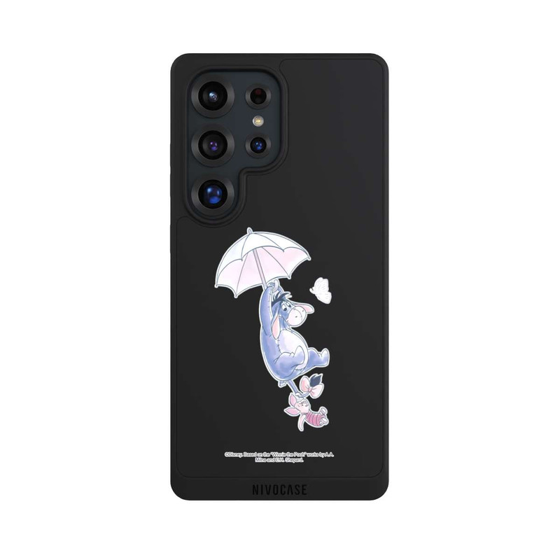 Galaxy S25 Ultra NIVOpure Winnie Pooh Eeyeore Find Happiness Transparent