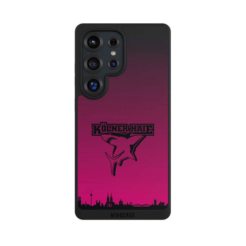 Galaxy S25 Ultra NIVOpure Kölner Haie Skyline Pink