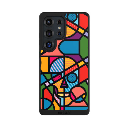 Samsung Galaxy S25 Ultra NIVOpure Vit Skull Colorful