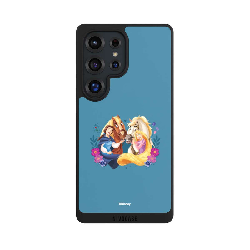 Galaxy S25 Ultra NIVOpure Disney Prinzessinnen Belle and Rapunzel mit Pferden