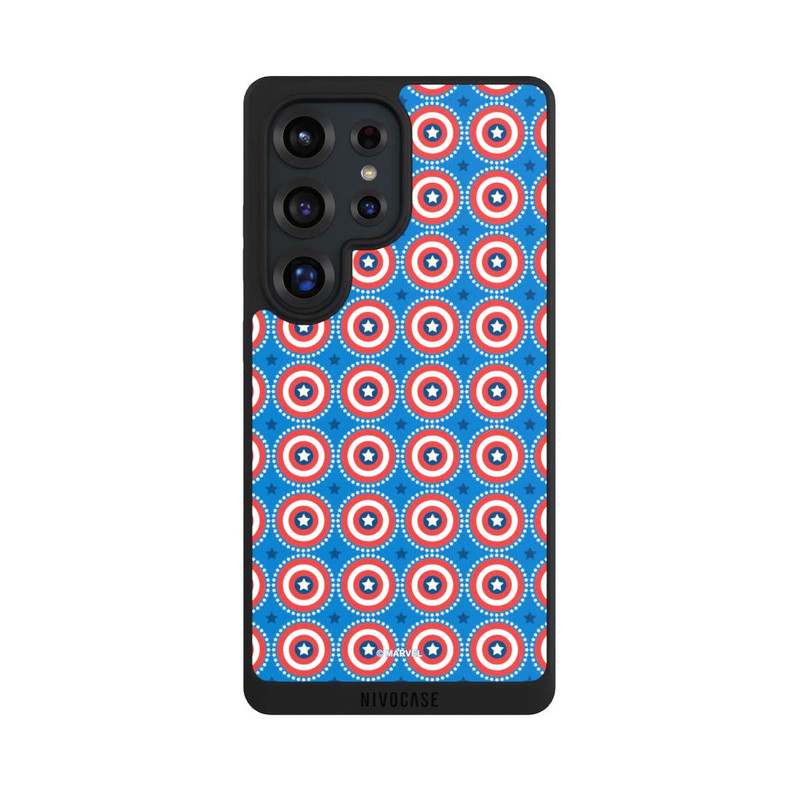 Galaxy S25 Ultra NIVOpure Captain American Shield Pattern
