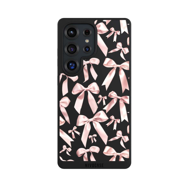 Galaxy S25 Ultra NIVOpure Rose Satin Bows