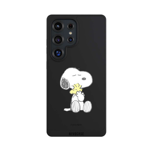 Samsung Galaxy S25 Ultra NIVOpure Transparent Snoopy And Woodstock Cuddling 