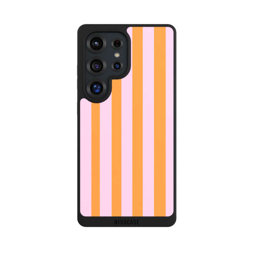Samsung Galaxy S25 Ultra NIVOpure Orange And Pink Stripes