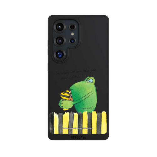 Samsung Galaxy S25 Ultra NIVOpure Frosch Küssen ist wie Fliegen Transparent