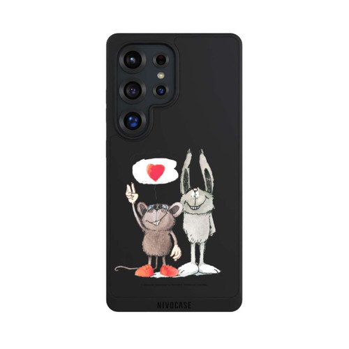 Samsung Galaxy S25 Ultra NIVOpure Maus und Hase Transparent