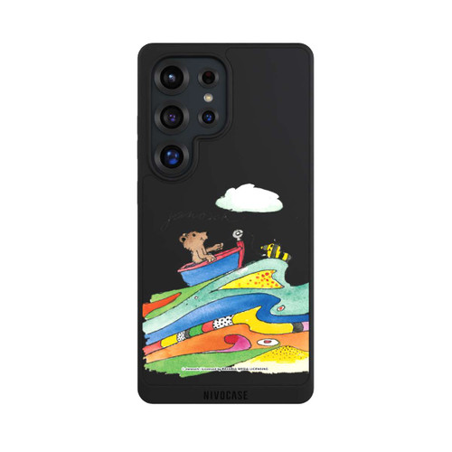 Samsung Galaxy S25 Ultra NIVOpure Bär und Tigerente Boot Transparent